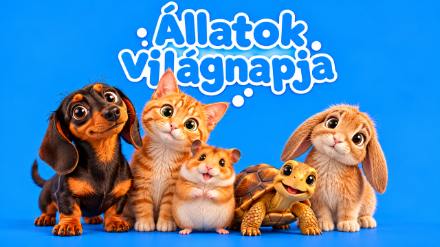 Állatok világnapja_ Vidám állatcsapat